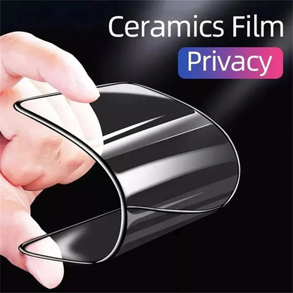 For iPhone 16 25pcs Full Coverage Frosted Privacy Ceramic Film - iPhone 16 Tempered Glass by buy2fix | Online Shopping UK | buy2fix