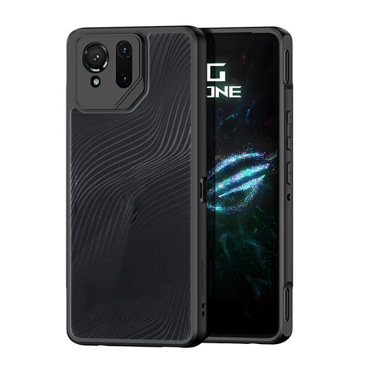 For Asus ROG Phone 9 / 9 Pro DUX DUCIS Aimo Series TPU + PC Frosted Feel Phone Case(Black) - ASUS Cases by DUX DUCIS | Online Shopping UK | buy2fix