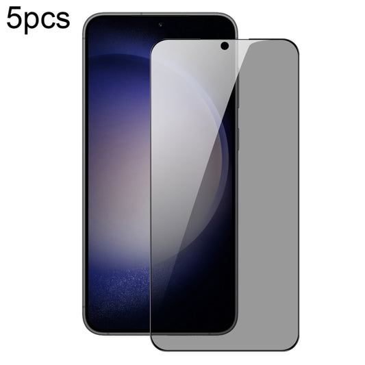 For Samsung Galaxy S22 5G 5pcs DUX DUCIS 0.33mm 9H High Aluminum Anti-spy HD Tempered Glass Film - Galaxy S22 5G Tempered Glass by DUX DUCIS | Online Shopping UK | buy2fix