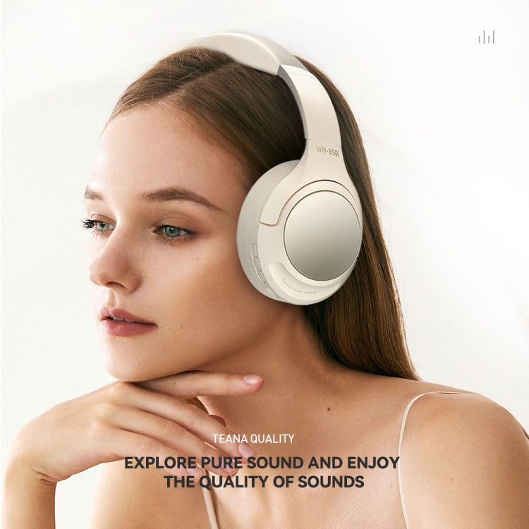 WH850i ANC Active Noise Reduction Over-Ear Bluetooth Headphone(White) - Headset & Headphone by buy2fix | Online Shopping UK | buy2fix