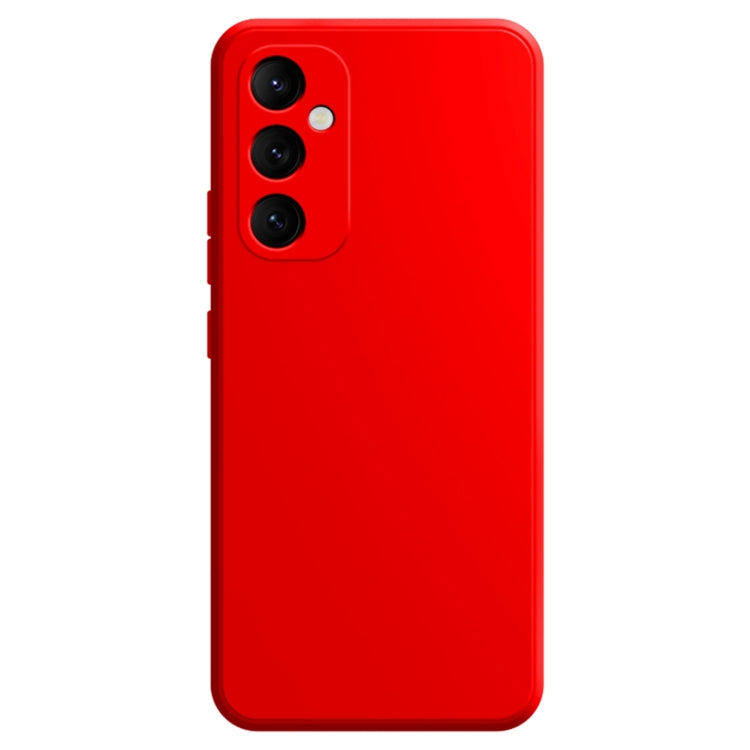 For Samsung Galaxy A55 Imitation Liquid Silicone Phone Case(Red) - Galaxy Phone Cases by buy2fix | Online Shopping UK | buy2fix