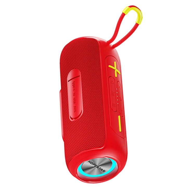 HOPESTAR P26 Outdoor Portable lPX6 Waterproof Dazzling Bluetooth Speaker(Red) - Waterproof Speaker by HOPESTAR | Online Shopping UK | buy2fix