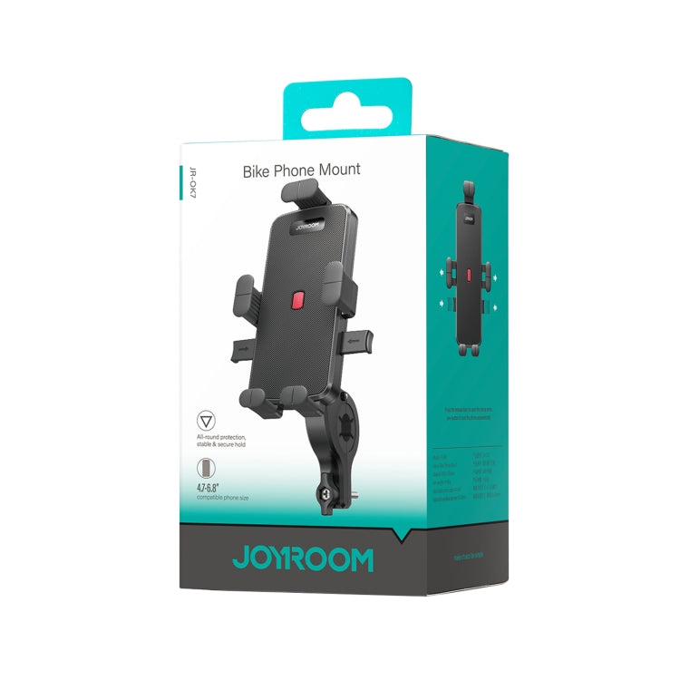 JOYROOM JR-OK7 Mechanical Bike Phone Mount(Black) - Holders by JOYROOM | Online Shopping UK | buy2fix