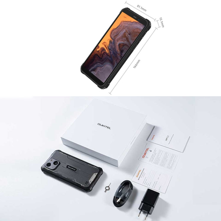 [HK Warehouse] Oukitel WP32, 4GB+128GB, IP68/IP69K, 5.93 inch Android 13 Unisoc Tiger T606 Octa-core, NFC, OTG, Network: 4G(Orange) - Other by OUKITEL | Online Shopping UK | buy2fix