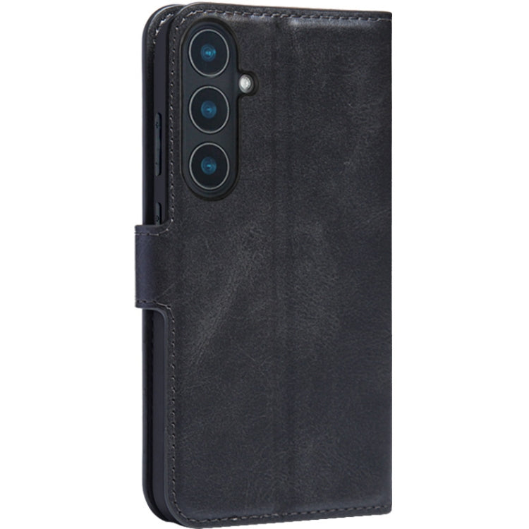 For Samsung Galaxy S24+ 5G IMAK Count Series Flip Leather Phone Case(Black) - Galaxy S24+ 5G Cases by imak | Online Shopping UK | buy2fix