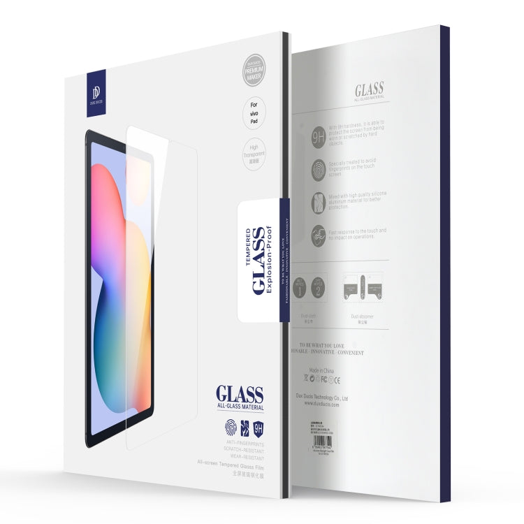 For vivo Pad 5pcs DUX DUCIS 0.33mm 9H HD Full Screen Tempered Glass Film - Others by DUX DUCIS | Online Shopping UK | buy2fix