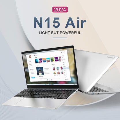 Ninkear N15 Air 15.6 inch Laptop, 16GB+512GB, Windows 11 Intel Celeron N95 Quad Core(EU Plug) - Others by buy2fix | Online Shopping UK | buy2fix