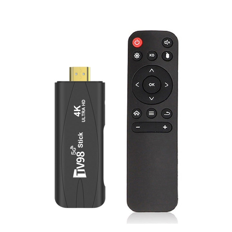 TV98 Rockchip 3228A Quad Core 4K HD Bluetooth Android TV Stick, RAM:2GB+16GB(US Plug) - Android TV Sticks by buy2fix | Online Shopping UK | buy2fix