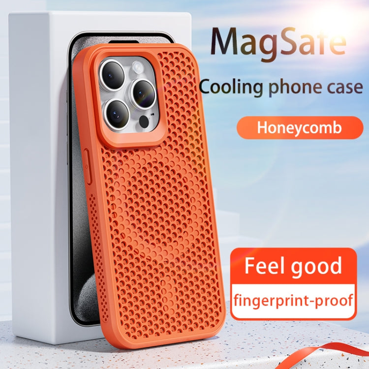 For iPhone 12 MagSafe Magnetic Heat Dissipation Phone Case(Dark Blue) - iPhone 12 / 12 Pro Cases by buy2fix | Online Shopping UK | buy2fix