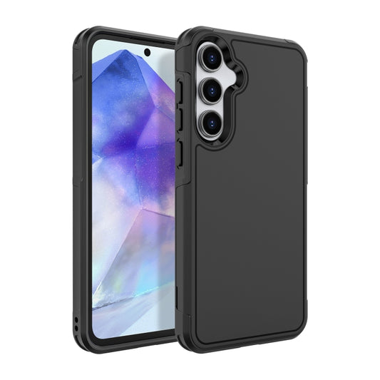 For Samsung Galaxy A55 5G RedPepper Armor PC Hybrid TPU Phone Case(Black) - Galaxy Phone Cases by RedPepper | Online Shopping UK | buy2fix