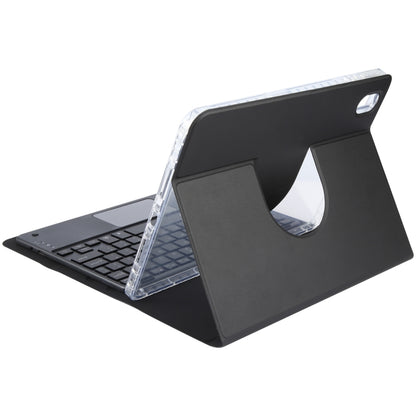 For Xiaomi Pad 6 Square Button Bluetooth Keyboard Rotatable Holder Leather Case with Touchpad(Black) - Others Keyboard by buy2fix | Online Shopping UK | buy2fix