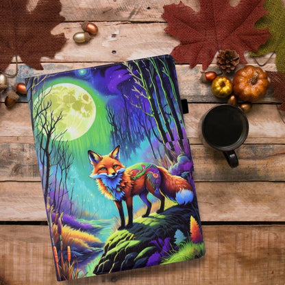 For iPad Pro 11 2024 Voltage Painted Smart Leather Tablet Case(Moonlight Fox) - iPad Pro 11 2024 Cases by buy2fix | Online Shopping UK | buy2fix