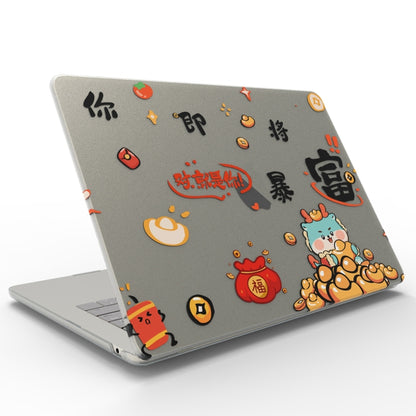 For MacBook Air 11.6 A1370 / A1465 UV Printed Pattern Laptop Frosted Protective Case(DDC-1689) - MacBook Air Cases by buy2fix | Online Shopping UK | buy2fix