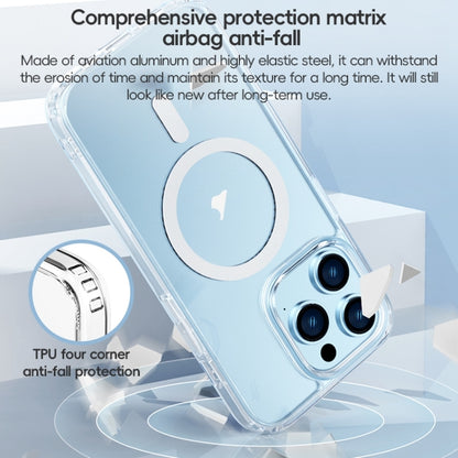 For iPhone 15 Pro Max ZGA Magsafe Clear PC Hybrid TPU Phone Case(Transparent) - iPhone 15 Pro Max Cases by ZGA | Online Shopping UK | buy2fix