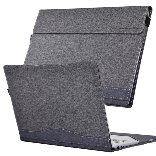 For Lenovo ThinkPad X1 Yoga Gen 7 14 inch Cloth Texture Laptop Leather Protective Case(Space Ash) - Other by buy2fix | Online Shopping UK | buy2fix