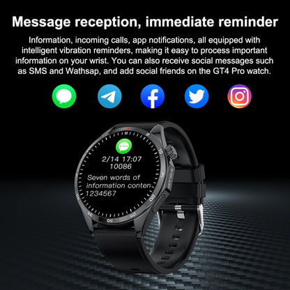 LEMFO GTS4/LT09 1.5 inch IP67 Fitness Wellness Smart Watch Support Bluetooth Call / Sleep / Blood Oxygen / Heart Rate Health Monitor, Silicone Strap(Balck) - Smart Watches by LEMFO | Online Shopping UK | buy2fix