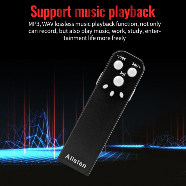 JNN J1 Mini Smart HD Noise Cancelling Voice Recorder, Memory:8GB(Black) - Recording Pen by JNN | Online Shopping UK | buy2fix