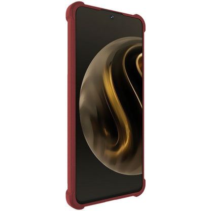 For Huawei nova 12i / Enjoy 70 Pro imak Shockproof Airbag TPU Phone Case(Matte Red) - Huawei Cases by imak | Online Shopping UK | buy2fix