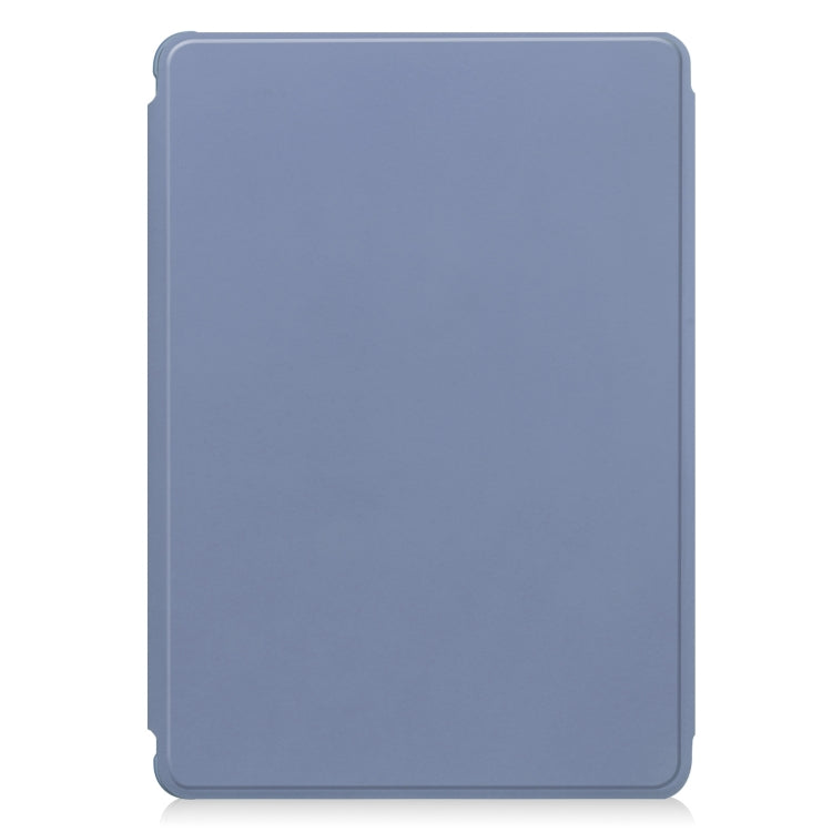 For iPad Pro 13 2024 Transparent Rotation Smart Leather Tablet Case(Lavender) - iPad Pro 13 2024 Cases by buy2fix | Online Shopping UK | buy2fix