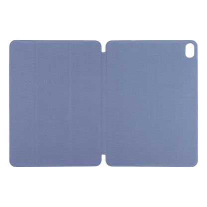 For iPad Air 11 2024 Double-sided Clip Non-buckle Magnetic PU Smart Tablet Case(Purple) - iPad Air 11 2024 Cases by buy2fix | Online Shopping UK | buy2fix