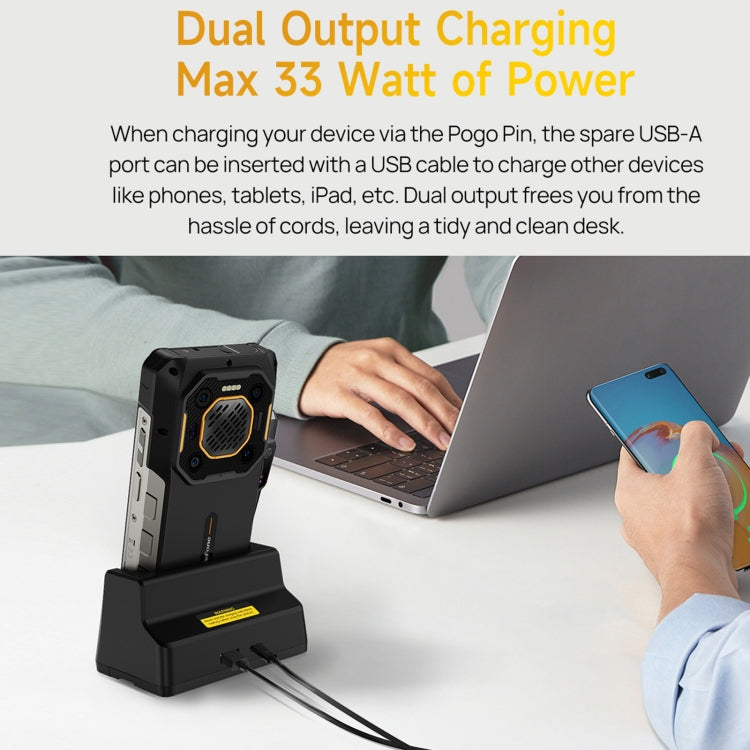 Ulefone UAS22 33W Desk Charging Dock For Armor 26 Ultra - Dock Charger by Ulefone | Online Shopping UK | buy2fix