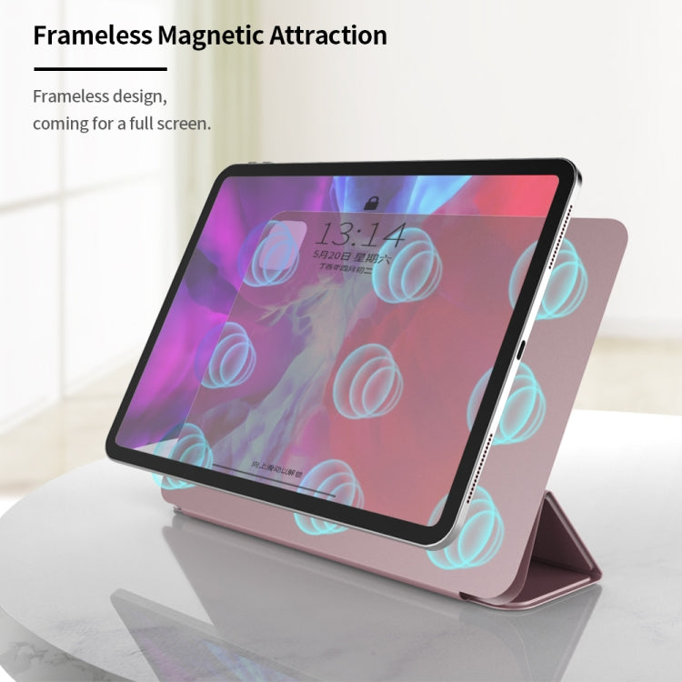 For iPad Air 13 2024 Ultra-thin Double-sided Clip Magnetic Smart Tablet Case(Lavender) - iPad Air 13 2024 Cases by buy2fix | Online Shopping UK | buy2fix