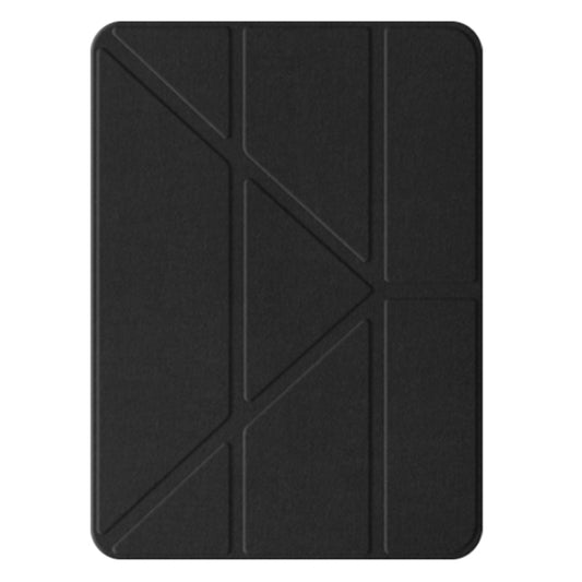 For iPad Air 11 2025 / 2024 Mutural Multi-fold Smart Leather Tablet Case(Black) - iPad Air 11 2025 / 2024 Cases by Mutural | Online Shopping UK | buy2fix