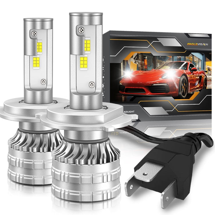 H4 Pair 30W 3100lm 6000K Car LED Headlight Bulb - LED Headlamps by buy2fix | Online Shopping UK | buy2fix