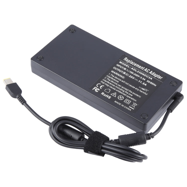 230W 20V 11.5A Laptop Notebook Power Adapter For Lenovo Big Square USB, Plug:EU Plug - For Lenovo by buy2fix | Online Shopping UK | buy2fix