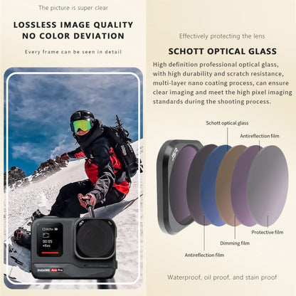 For Insta360 GO 3S JUNESTAR Camera Lens Filter, Filter:2 in 1 UV - Len Accessories by JSR | Online Shopping UK | buy2fix