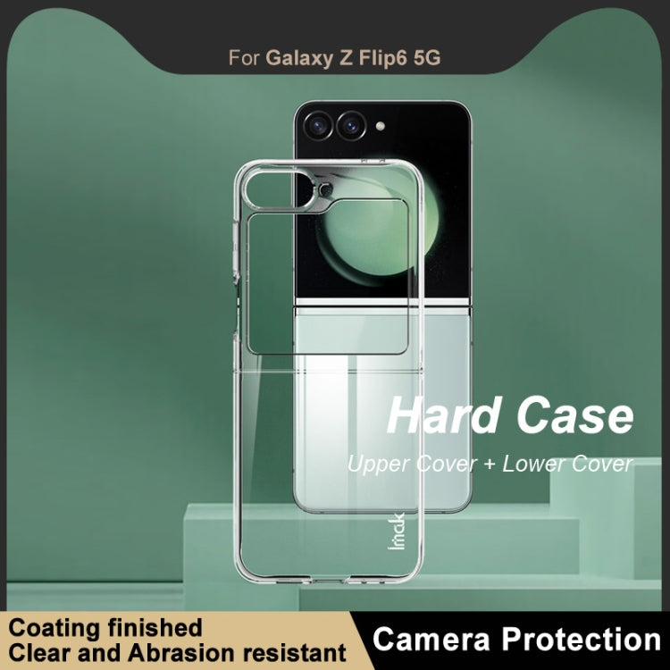 For Samsung Galaxy Z Flip6 imak Wing II Pro Series Wear-resisting Crystal Phone Case(Transparent) - Galaxy Z Flip6 5G Cases by imak | Online Shopping UK | buy2fix