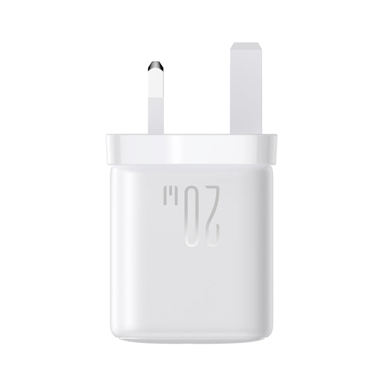 JOYROOM JR-TCF20 PD20W USB-C / Type-C Port Charger, Plug:UK Plug(White) - USB Charger by JOYROOM | Online Shopping UK | buy2fix