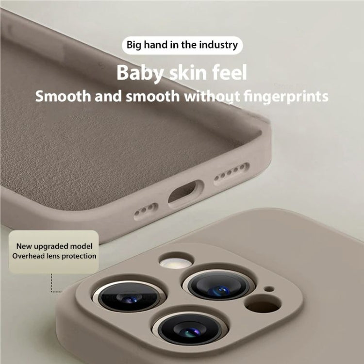 For iPhone 13 Pro Max Liquid Silicone MagSafe Phone Case(Khaki) - iPhone 13 Pro Max Cases by buy2fix | Online Shopping UK | buy2fix