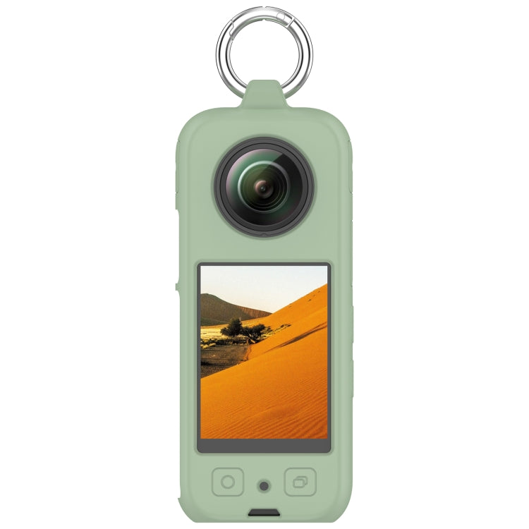 For Insta360 X3 Portable Silicone Protective Case(Ice Green) - Case & Bags by buy2fix | Online Shopping UK | buy2fix