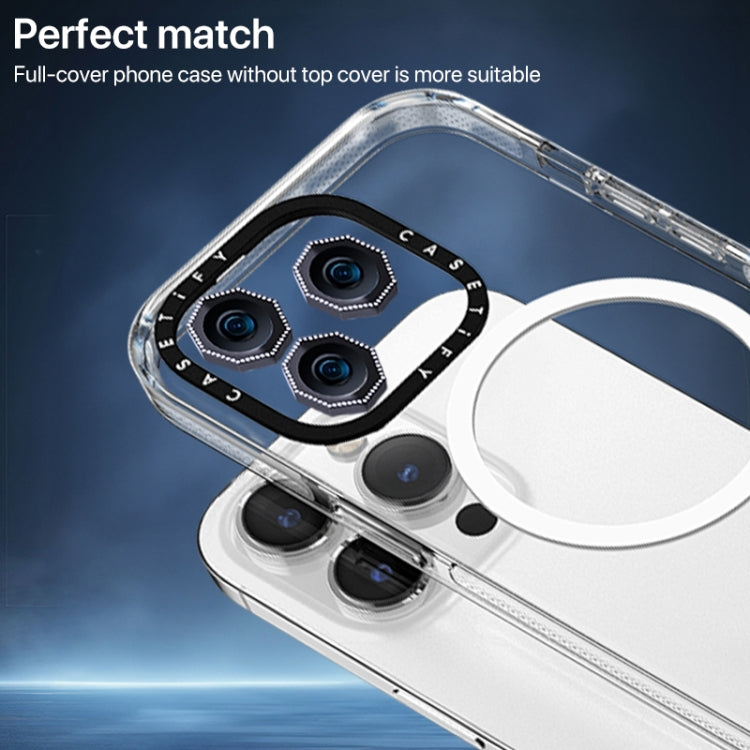 For iPhone 16 Pro / 16 Pro Max HD Lens Protective Film with Diamond(Dark Blue) - iPhone 16 Pro Max Tempered Glass by buy2fix | Online Shopping UK | buy2fix