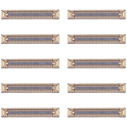 For Samsung Galaxy S22+ 5G SM-S906B 10pcs Motherboard LCD Display FPC Connector - Galaxy S Series Parts by buy2fix | Online Shopping UK | buy2fix