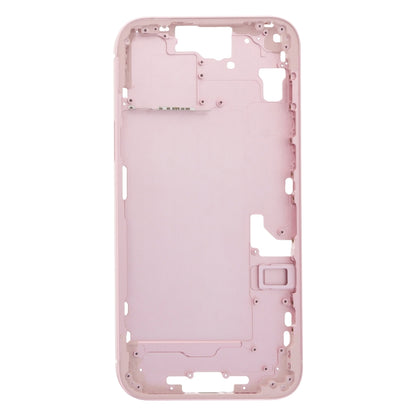 For iPhone 15 Plus Middle Frame Bezel Plate with Side Keys + Card Tray, Version:CE EU Version(Pink) - LCD Related Parts by buy2fix | Online Shopping UK | buy2fix