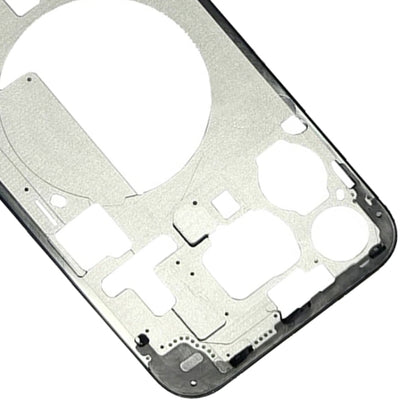 For iPhone 15 Pro Max Middle Frame Bezel Plate with Side Keys + Card Tray, Version:CE EU Version(Black) - LCD Related Parts by buy2fix | Online Shopping UK | buy2fix