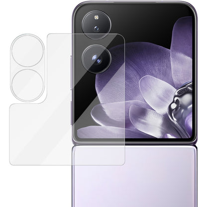 For Xiaomi Mix Flip 1 Sets imak Integrated Lens Film + Glass Rear Screen Sticker - Mix Flip Tempered Glass by imak | Online Shopping UK | buy2fix