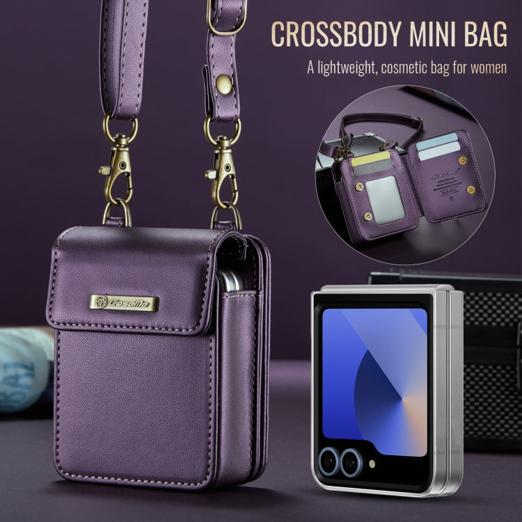 For Samsung Z Flip Series CaseMe Me50 Mini Lanyard Universal Bag(Purple) - Galaxy Z Flip6 5G Cases by CaseMe | Online Shopping UK | buy2fix