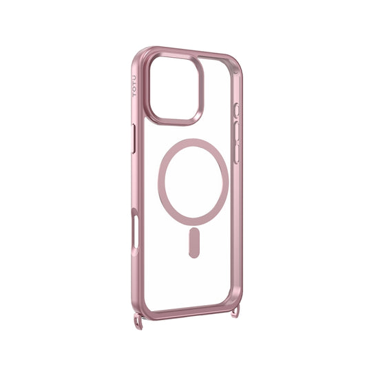 For iPhone 16 Pro Max TOTU PC-27 MagSafe Magnetic Hidden Metal Buckle Phone Case(Pink) - iPhone 16 Pro Max Cases by TOTUDESIGN | Online Shopping UK | buy2fix