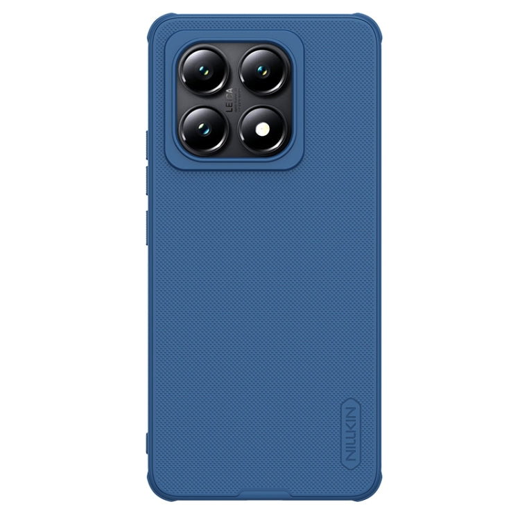 For Xiaomi 14T NILLKIN Frosted Shield Pro PC + TPU Phone Case(Blue) - 14T Cases by NILLKIN | Online Shopping UK | buy2fix