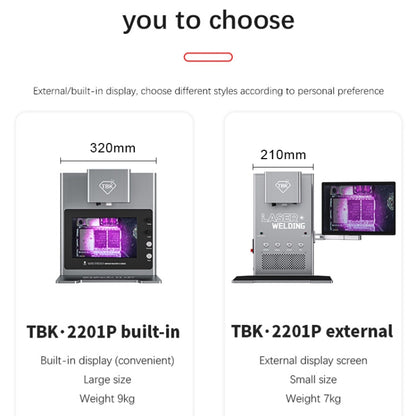 TBK 2203 Smart Infrared Laser Thermostatic Welding Machine with HD Camera, Plug:EU Plug(Built-in LCD) - Others by TBK | Online Shopping UK | buy2fix