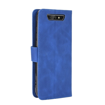 For Blackview BV5500 / BV5500 Pro / BV5500 Plus Solid Color Skin Feel Magnetic Buckle Horizontal Flip Calf Texture PU Leather Case with Holder & Card Slots & Wallet(Blue) - More Brand by buy2fix | Online Shopping UK | buy2fix