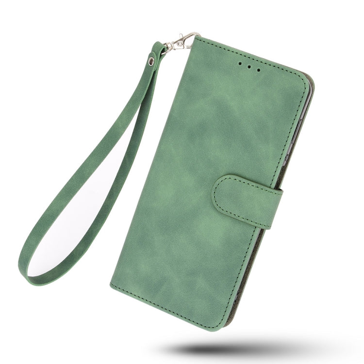 For DOOGEE N20 Pro Solid Color Skin Feel Magnetic Buckle Horizontal Flip Calf Texture PU Leather Case with Holder & Card Slots & Wallet(Green) - More Brand by buy2fix | Online Shopping UK | buy2fix