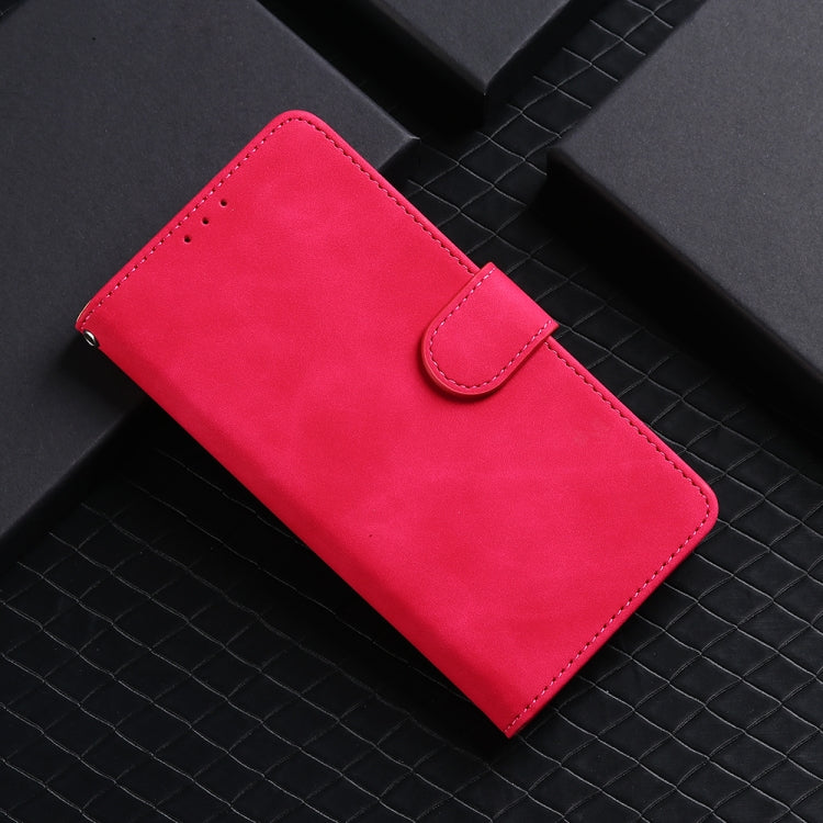 For DOOGEE N20 Pro Solid Color Skin Feel Magnetic Buckle Horizontal Flip Calf Texture PU Leather Case with Holder & Card Slots & Wallet(Rose Red) - More Brand by buy2fix | Online Shopping UK | buy2fix