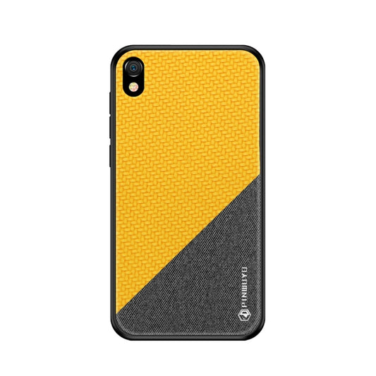 PINWUYO Honors Series Shockproof PC + TPU Protective Case for Huawei Y5 (2019) / Honor 8S (Yellow) - Honor Cases by PINWUYO | Online Shopping UK | buy2fix