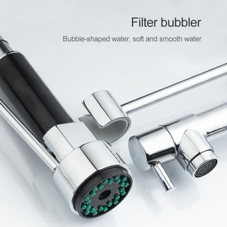 KE6024 Multifunctional Spring Drawing Cold Hot Mixing Water Nozzle Water Filter Adapter Water Purifier Saving Tap - Faucets & Accessories by buy2fix | Online Shopping UK | buy2fix