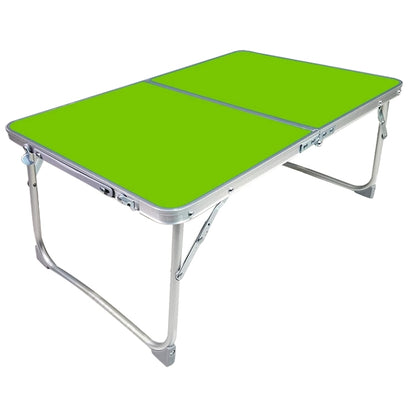 Plastic Mat Adjustable Portable Laptop Table Folding Stand Computer Reading Desk Bed Tray (Green) - Laptop Stand by buy2fix | Online Shopping UK | buy2fix