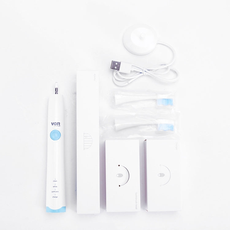 VGR V-801 USB IPX7 Sonic Electric Toothbrush with Memory Function - Toothbrushes by VGR | Online Shopping UK | buy2fix